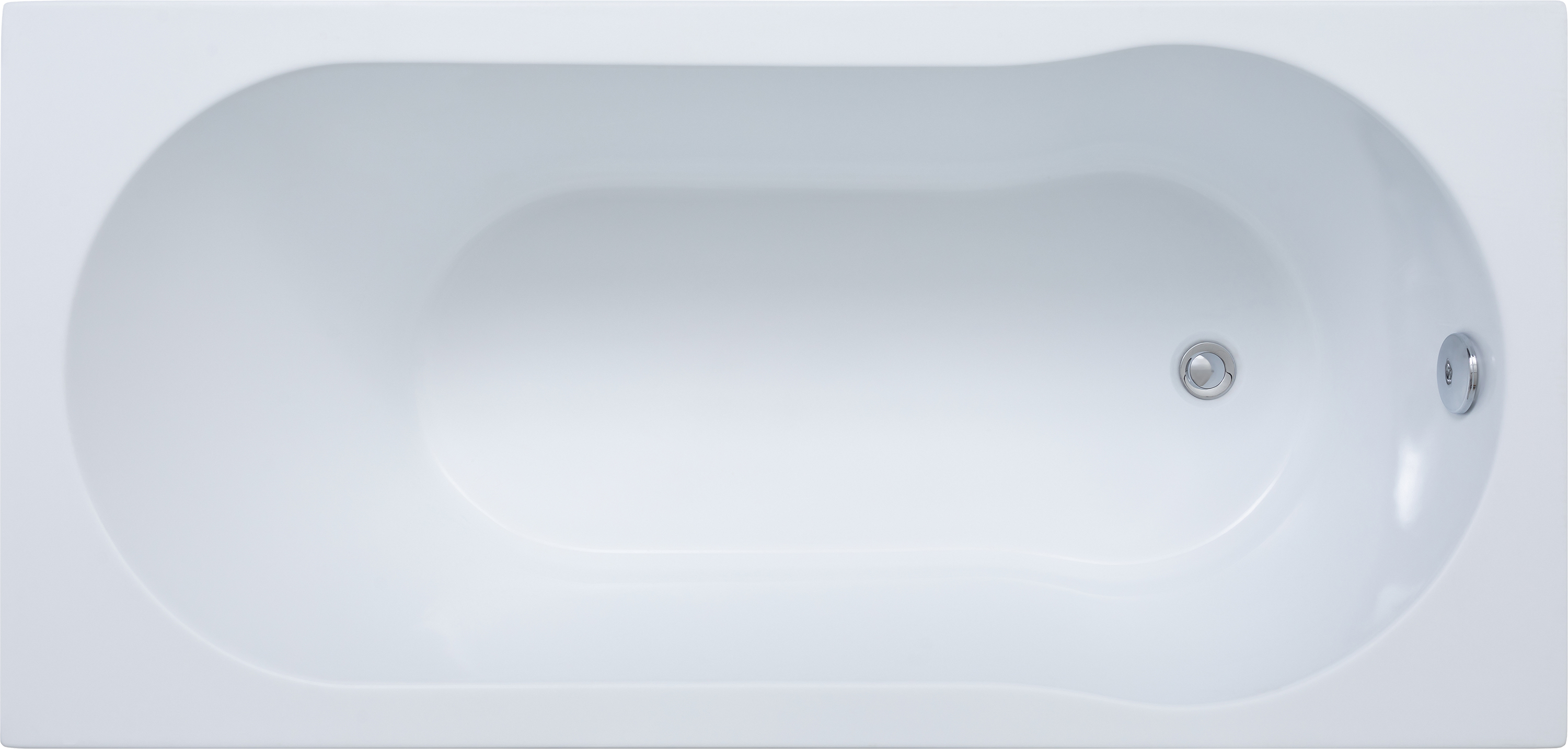 Акриловая ванна STWORKI Хельсинки 150x70 с каркасом, прямоугольная, российская, пристенная, встраиваемая 292203 - 0