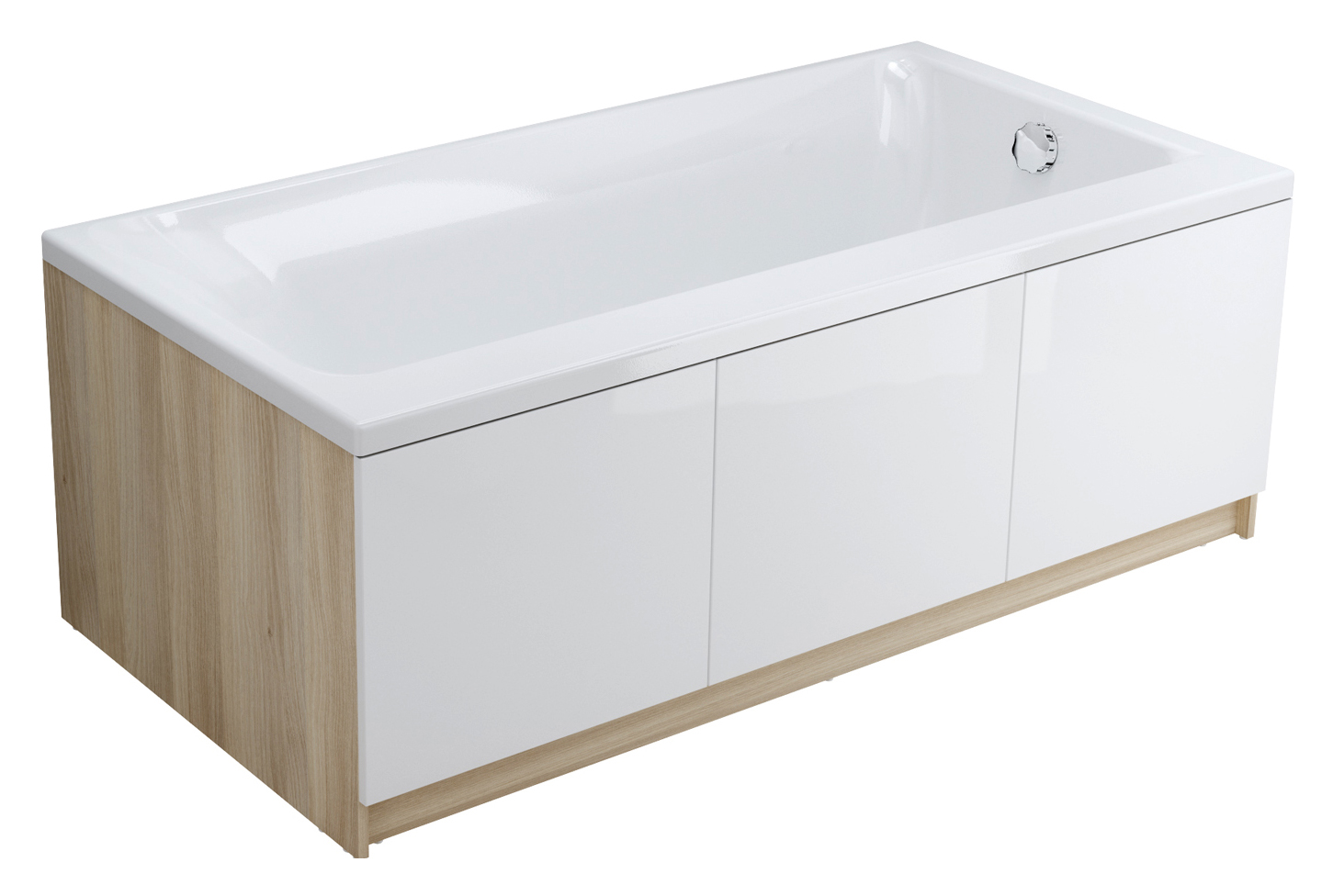 Акриловая ванна Cersanit Smart 170 L 63350 - 1