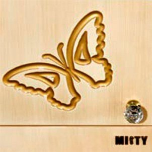Мебель для ванной Misty Бабочка 90 бежевая, патина - 6