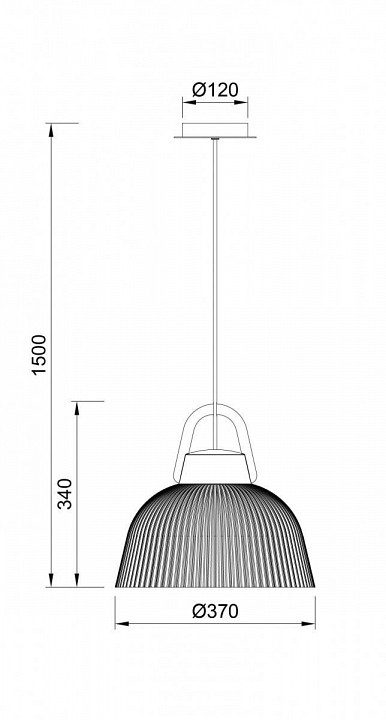 Подвесной светильник Mantra Kinke 6211 - 3