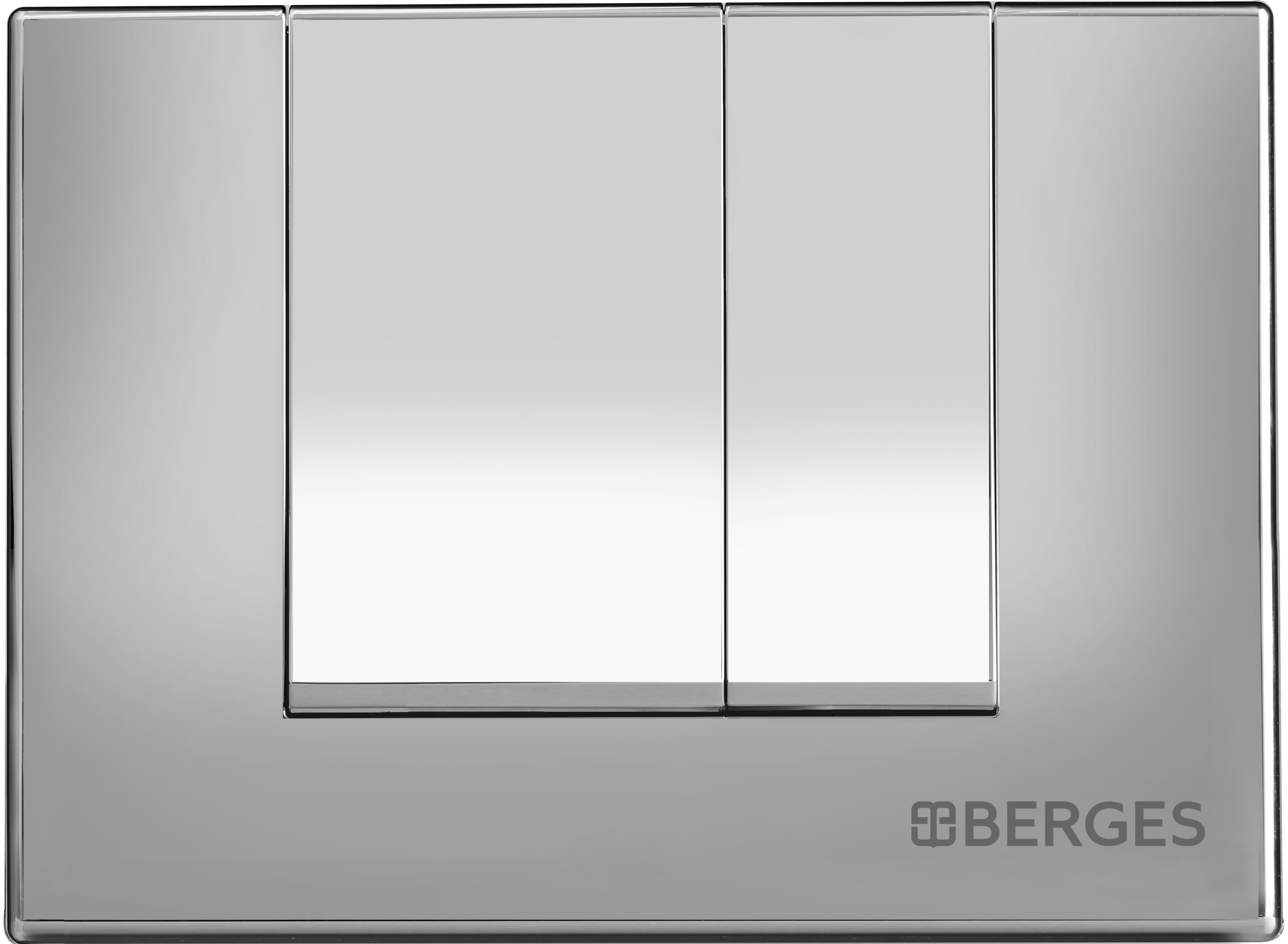 Комплект Berges Wasserhaus Novum кнопка хром 047243 - 5