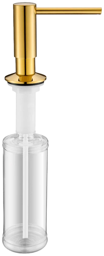 Дозатор для жидкого мыла Paulmark Decus золото D004-G - 0