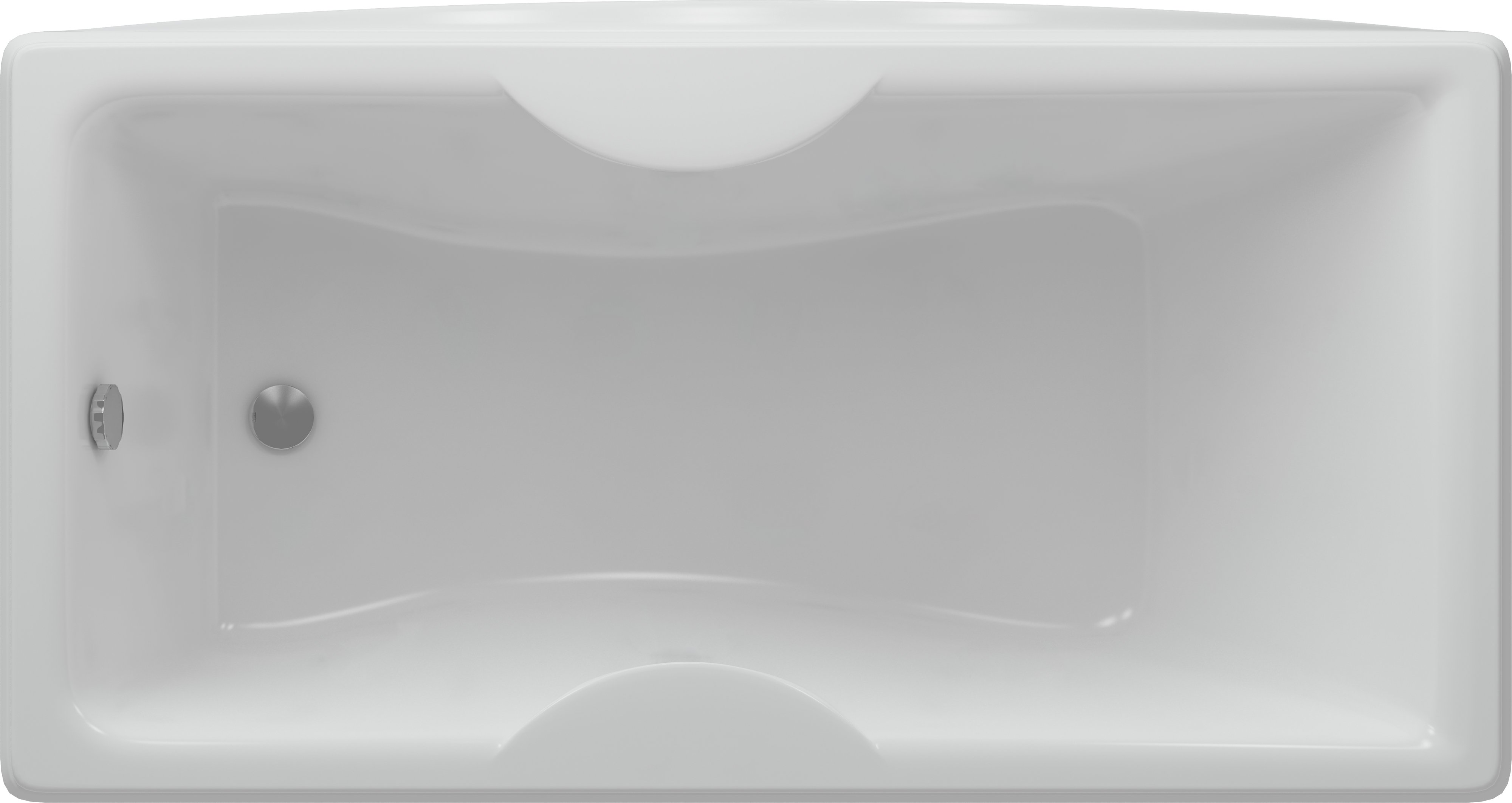 Акриловая ванна Акватек Феникс 190 слив слева, с фронтальным экраном FEN190-0000078 - 0