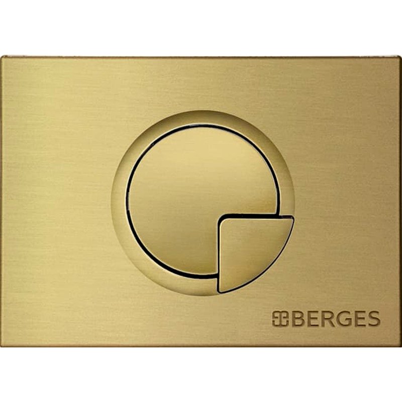 Кнопка смыва Berges Novum R8 бронза 040028 - 0