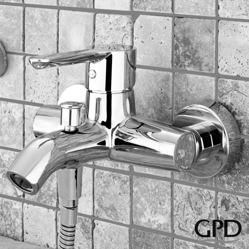 Смеситель GPD Felis MBB75 для ванны с душем - 1
