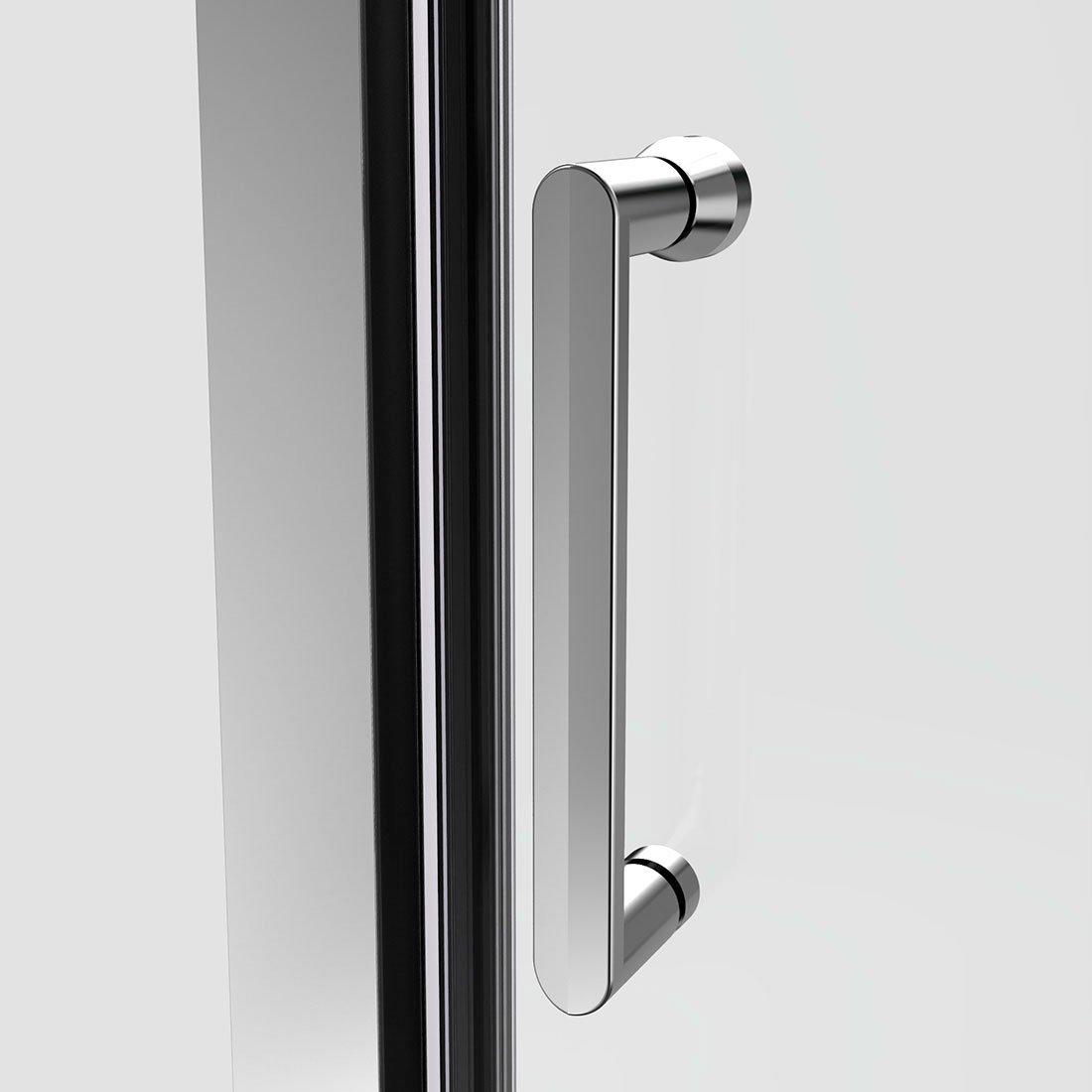 Душевая дверь в нишу Vincea Intra VDP-1I8090CL 80/90 см, стекло прозрачное, хром - 4