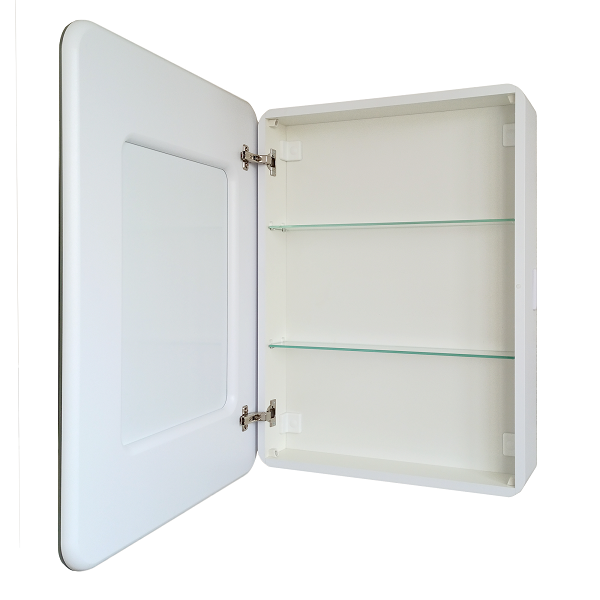 Зеркало-шкаф с подсветкой ART&MAX PLATINO AM-Pla-600-800-1D-L-DS-F - 2
