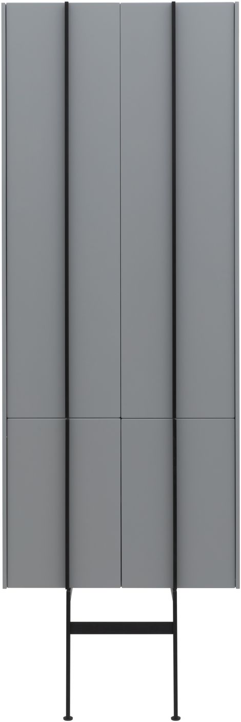 Шкаф пенал Allen Brau Reality 60 подвесной серый матовый 1.32003.PGM - 1
