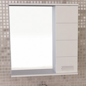 Зеркало-шкаф Comforty Модена 60, белый матовый 00-00001639 - 0