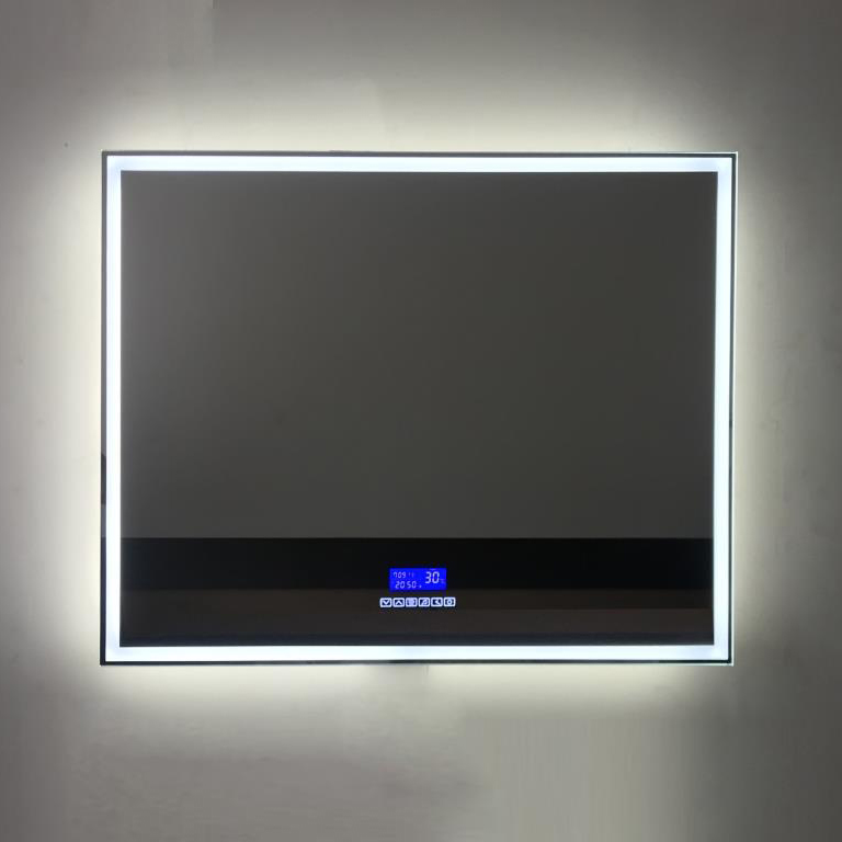 Зеркало BelBagno SPC-GRT-1000-800-LED-TCH-RAD с bluetooth, термометром и радио - 0
