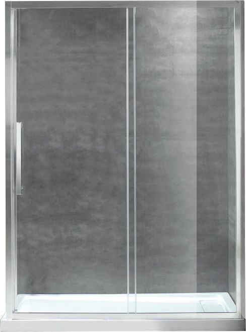 Душевая дверь Cezares Lux soft 140 хром стекло прозрачное LUX-SOFT-W-BF-1-140-C-Cr-IV - 1