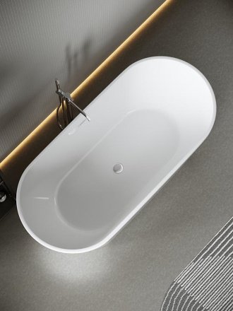 Акриловая ванна Ceramica Nova Mimi 170х80 белая FB01 - 5
