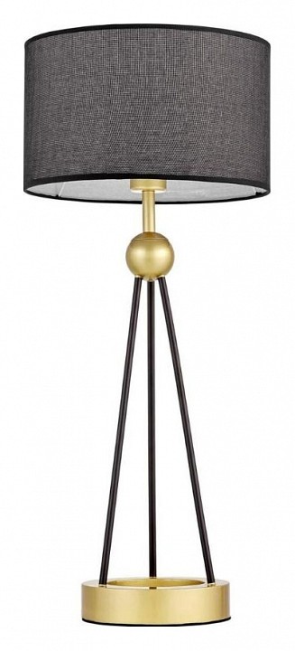 Настольная лампа декоративная LUMINA DECO Belforte LDT 5527 GD+BK - 0