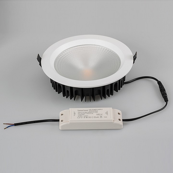 Встраиваемый светодиодный светильник Arlight LTD-220WH-Frost-30W White 110deg 021497  - 4