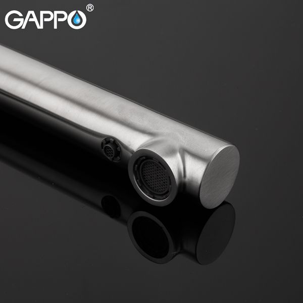 Смеситель для кухни Gappo сталь G4399-4 - 4