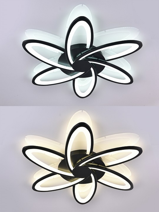 Потолочная люстра Natali Kovaltseva High-Tech Led Lamps HIGH-TECH LED LAMPS 82008 BLACK - 2