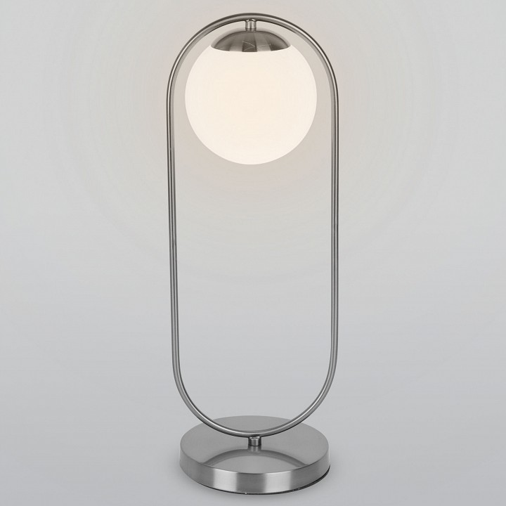 Настольная лампа декоративная Eurosvet Ringo 01138/1 хром - 0