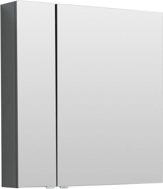 Зеркало-шкаф Aquanet Алвита 80 серый антрацит 240109 - 2