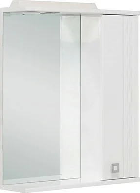 Зеркало-шкаф Onika Лига 60 R с подсветкой белый  206030 - 0
