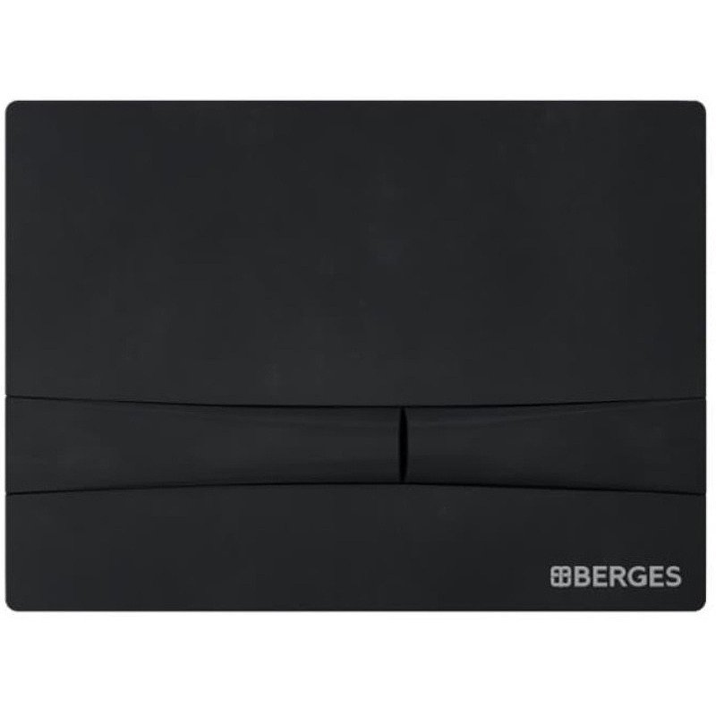 Комплект унитаза с инсталляцией Berges Ego с сиденьем микролифт и кнопкой смыва черной 047255 - 2