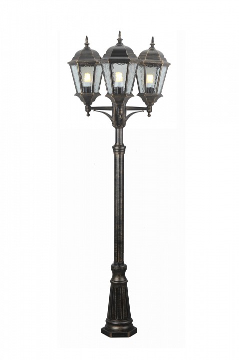 Фонарный столб Arte Lamp Genova A1207PA-3BN - 0