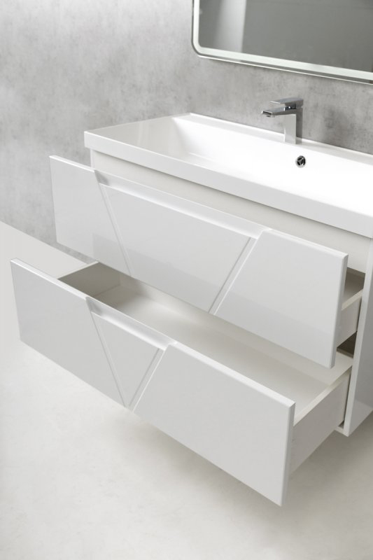 Мебель для ванной BelBagno Vittoria 80 bianco lucido - 3
