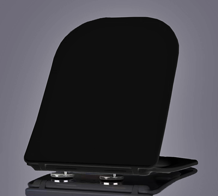 Сиденье для унитаза Esbano Gartez с системой микролифт, черный  ZAESUPGARTBM0801 - 0