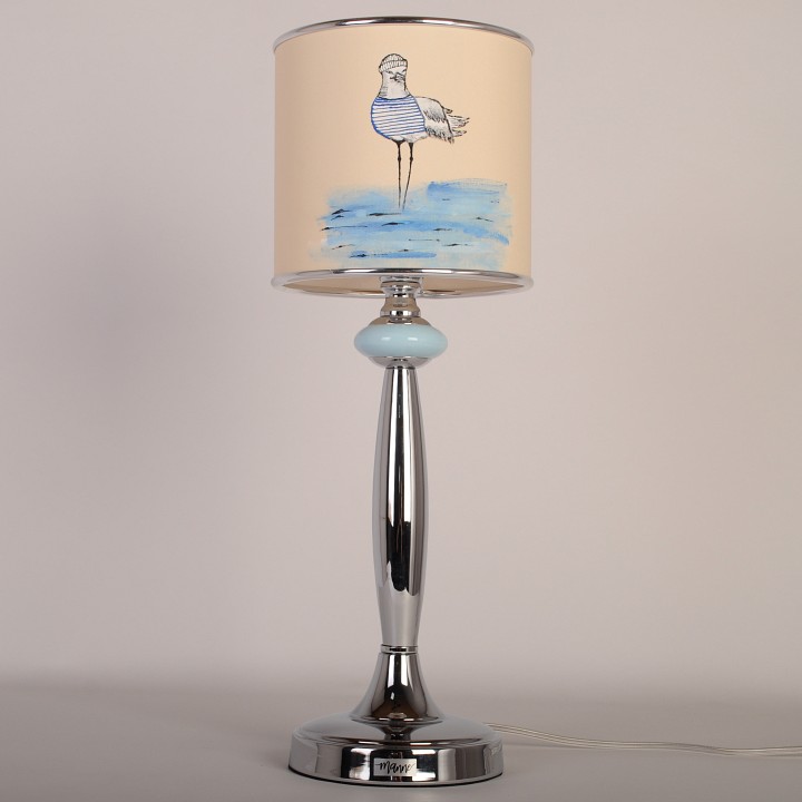 Настольная лампа декоративная Manne TL.7737-1BL TL.7737-1BL (птица) настольная лампа 1л - 0