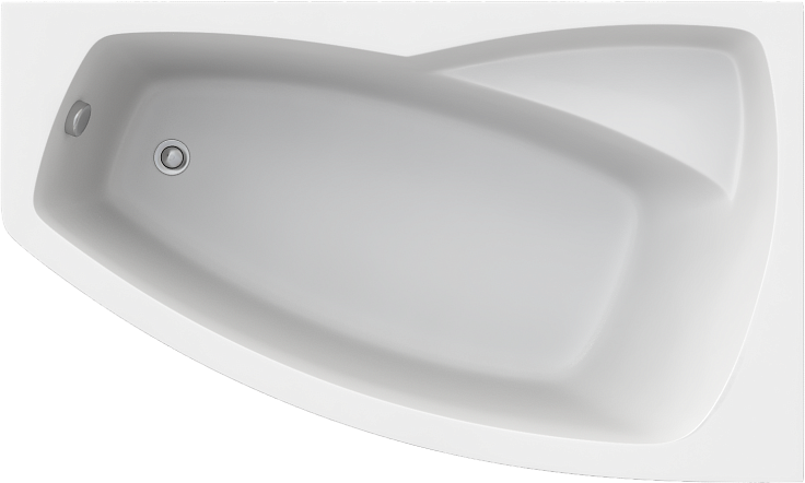 Акриловая ванна STWORKI Монтре 170x105 R, с каркасом Mn1700R - 0