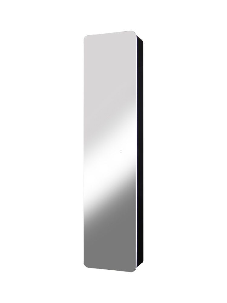 Зеркало-шкаф с подсветкой ART&MAX LECCE AM-Lec-360-1560-1D-DS-F-Nero - 2