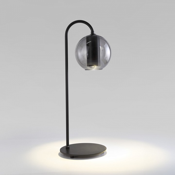 Настольная лампа декоративная Eurosvet Cobble 80508/1 дымчатый - 0