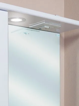 Зеркало-шкаф Onika Кристалл 58 L с подсветкой, белый  205817 - 3