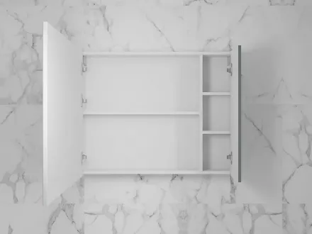 Зеркало-шкаф Style Line Стокгольм 80 серый ЛС-00002325 - 2