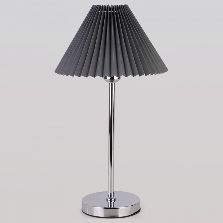 Настольная лампа декоративная Eurosvet Peony 01132/1 хром/графит - 0