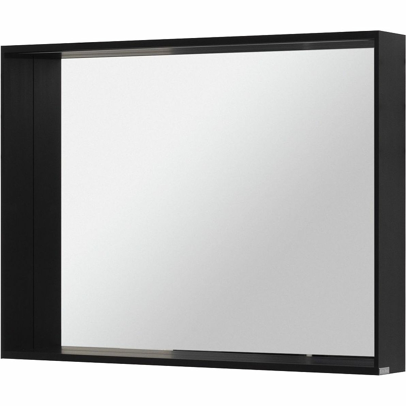 Зеркало Allen Brau Reality 100 с подсветкой черный матовый 1.32020.BB - 0