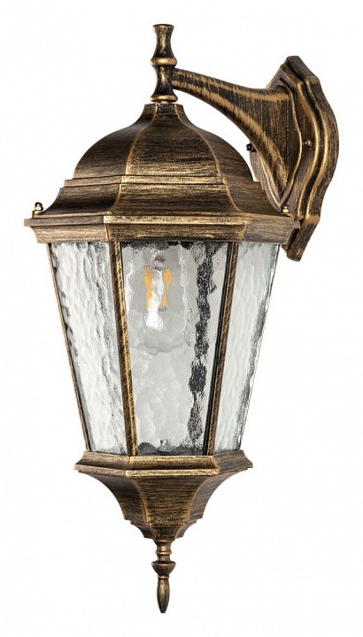 Уличный настенный светильник Arte Lamp Genova A1204AL-1BN - 0