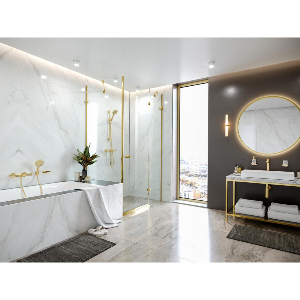 Термостат для ванны Hansgrohe Ecostat Comfort, ВМ, ½ 13114990, полированное золото - 1