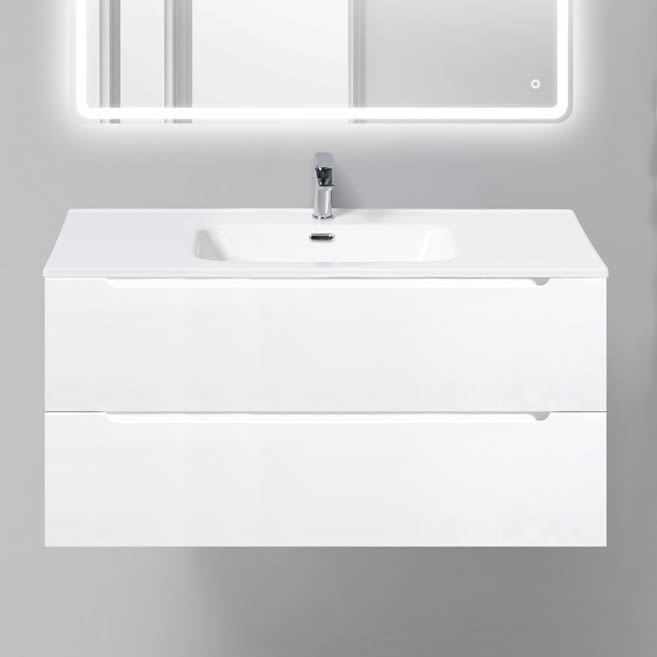 Мебель для ванной BelBagno Etna 100 bianco lucido - 1
