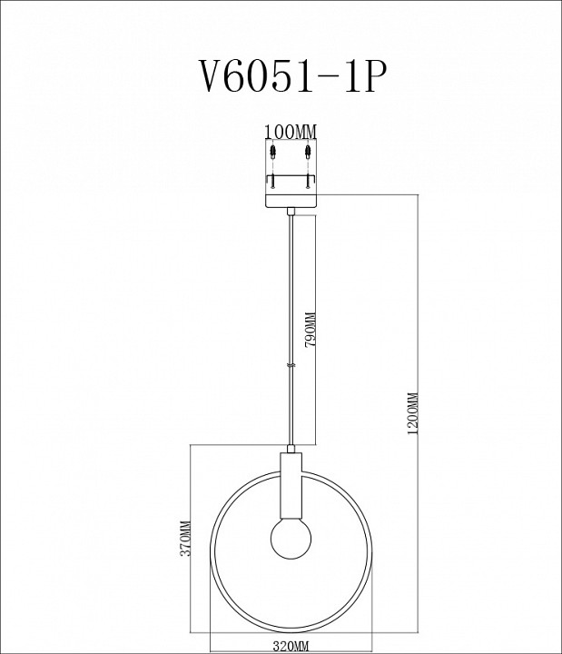 Подвесной светильник Moderli Sachara V6051-1P - 1