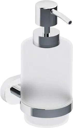 Дозатор для жидкого мыла Rav Slezak Yukon хром - белый YUA0303CB - 0