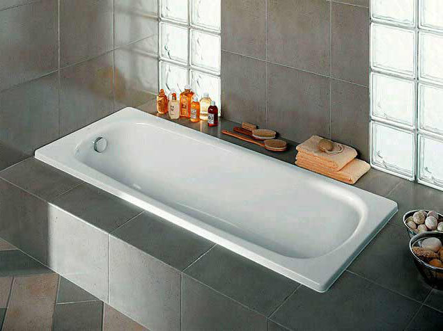 Чугунная ванна Roca Continental 100х70 см 211507001 - 2