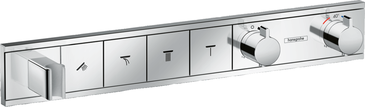 Hansgrohe RainSelect Термостат, скрытого монтажа, для 4 потребителей 15357000 - 0