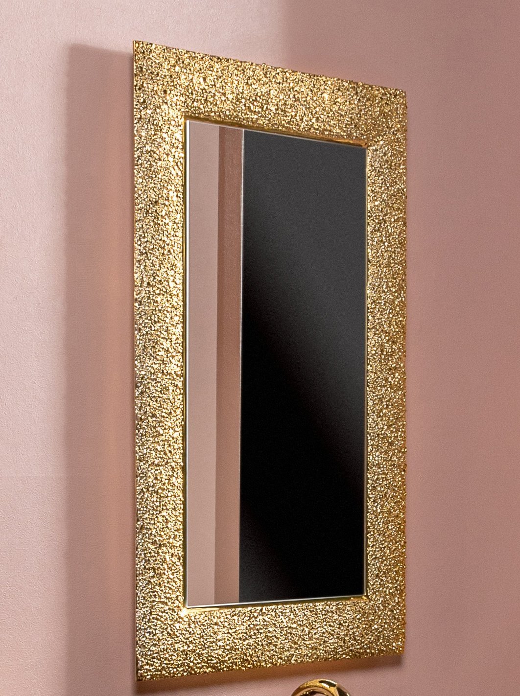 Зеркало Armadi Art NeoArt Aura 60 золото с подсветкой 536 - 4