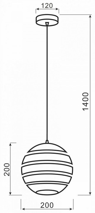 Подвесной светильник Deko-Light Ankaa 342137 - 1