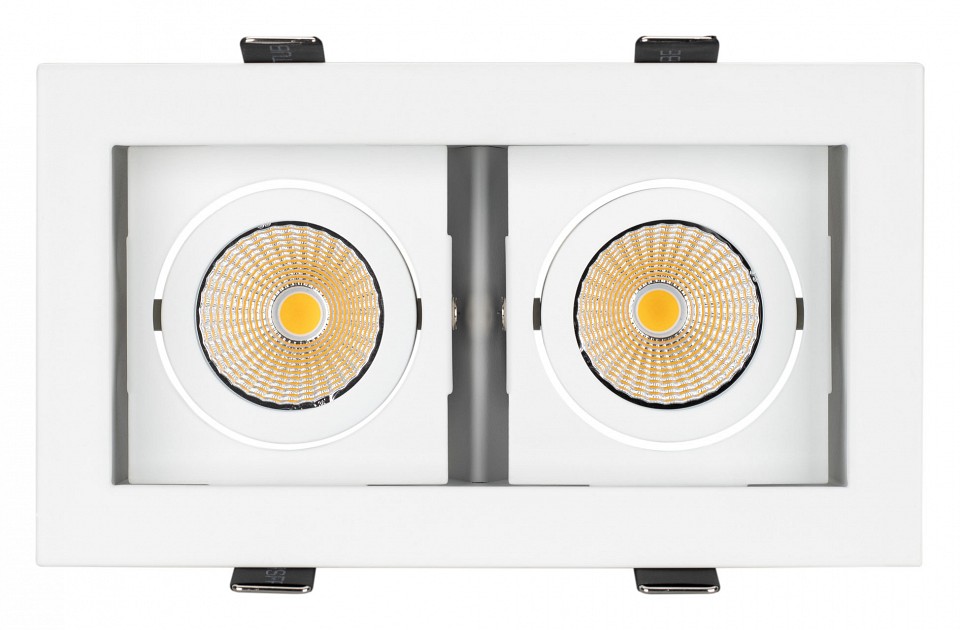 Встраиваемый светодиодный светильник Arlight CL-Kardan-S180x102-2x9W Warm 024127 - 1