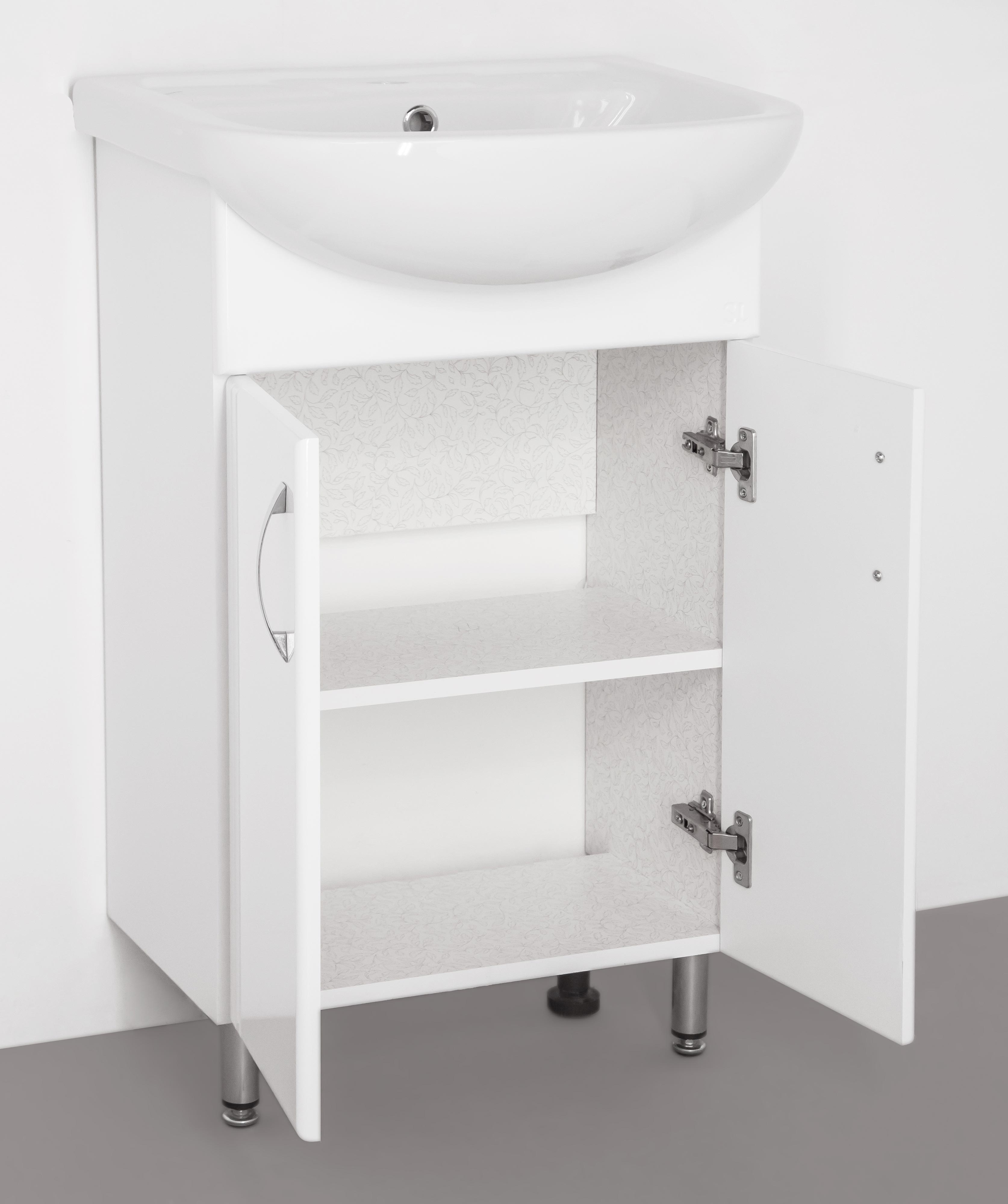 Мебель для ванной Style Line Эко Стандарт №9 50 белая - 2