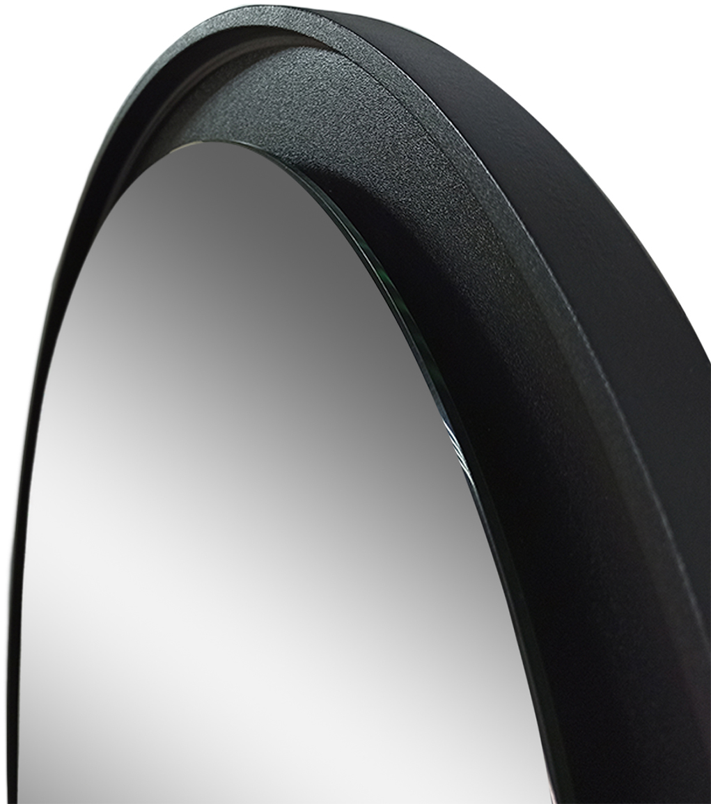 Зеркало круглое STWORKI Гриндстед 60 черное, с подсветкой ЗЛП2163 - 9