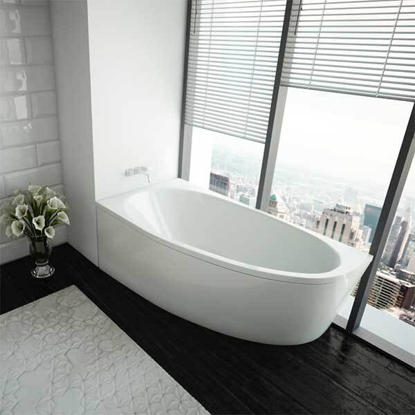 Акриловая ванна Aquatek Дива 160x90 см DIV160-0000001, белый - 2