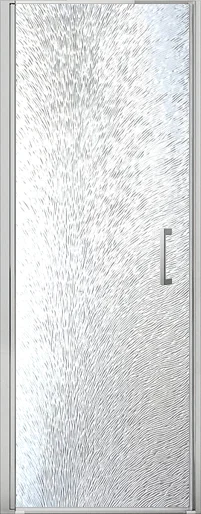 Душевая дверь Vincea Orta 70 хром стекло рифленое VDP-1O700CH-L - 0