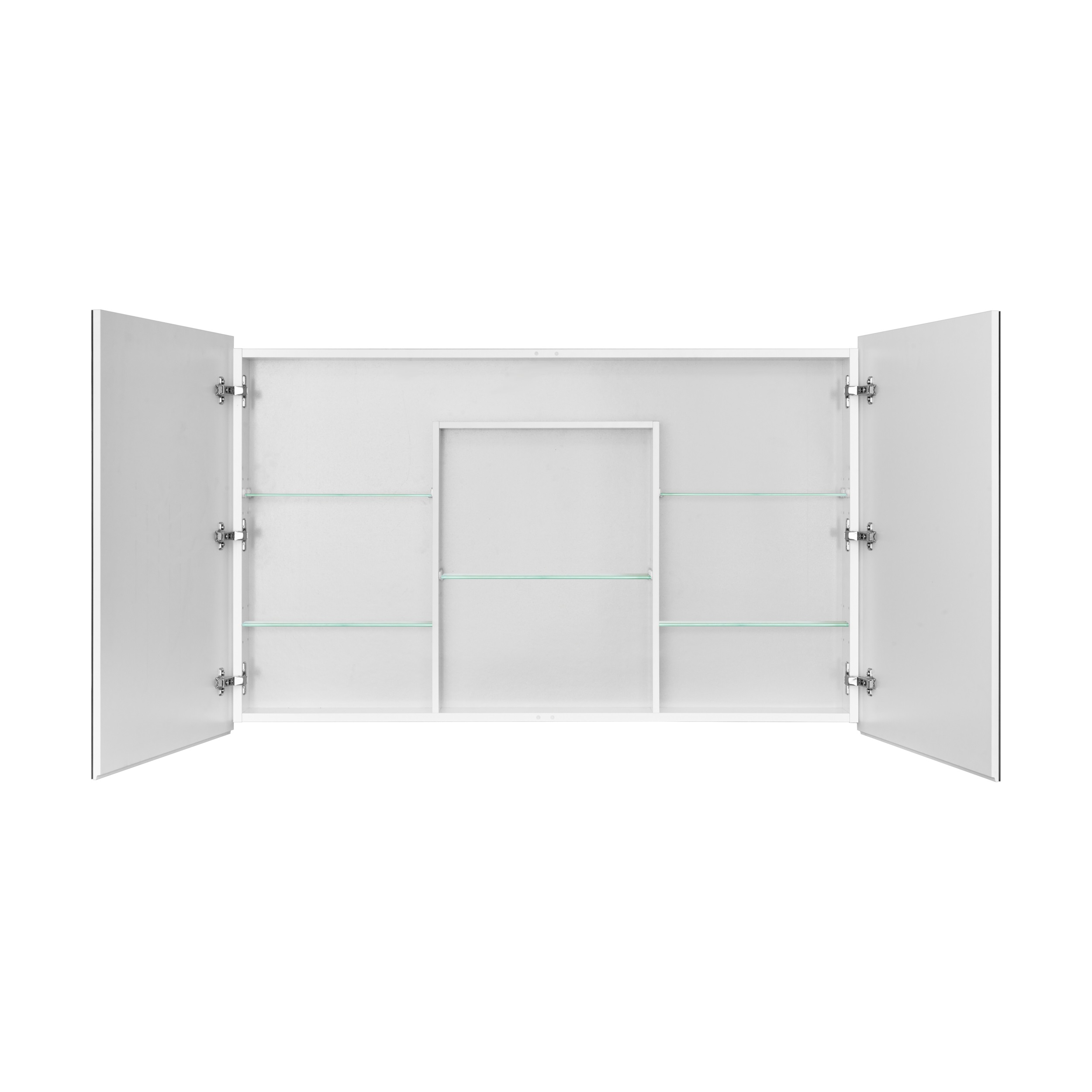 Зеркало-шкаф Aquaton Лондри 120 белый 1A267402LH010 - 1